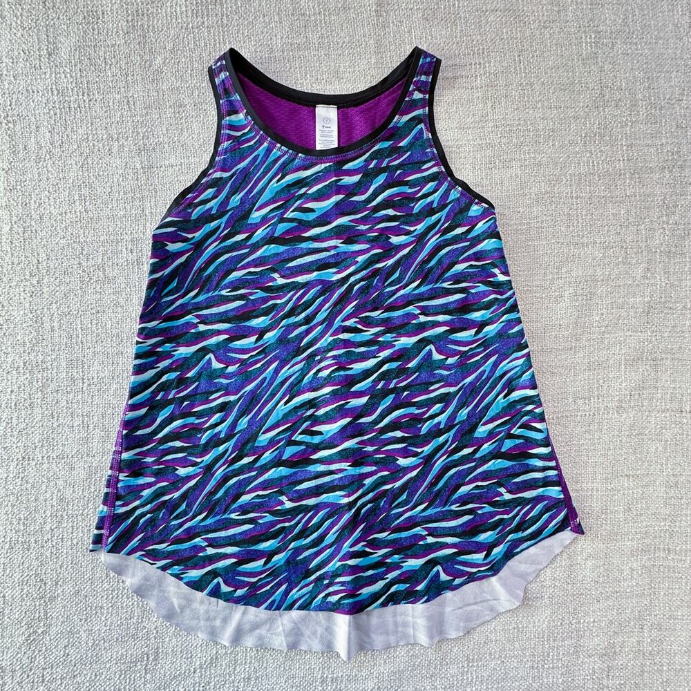 Ivivva Girl's Athletic Tunic-length Tank Top EUC 7